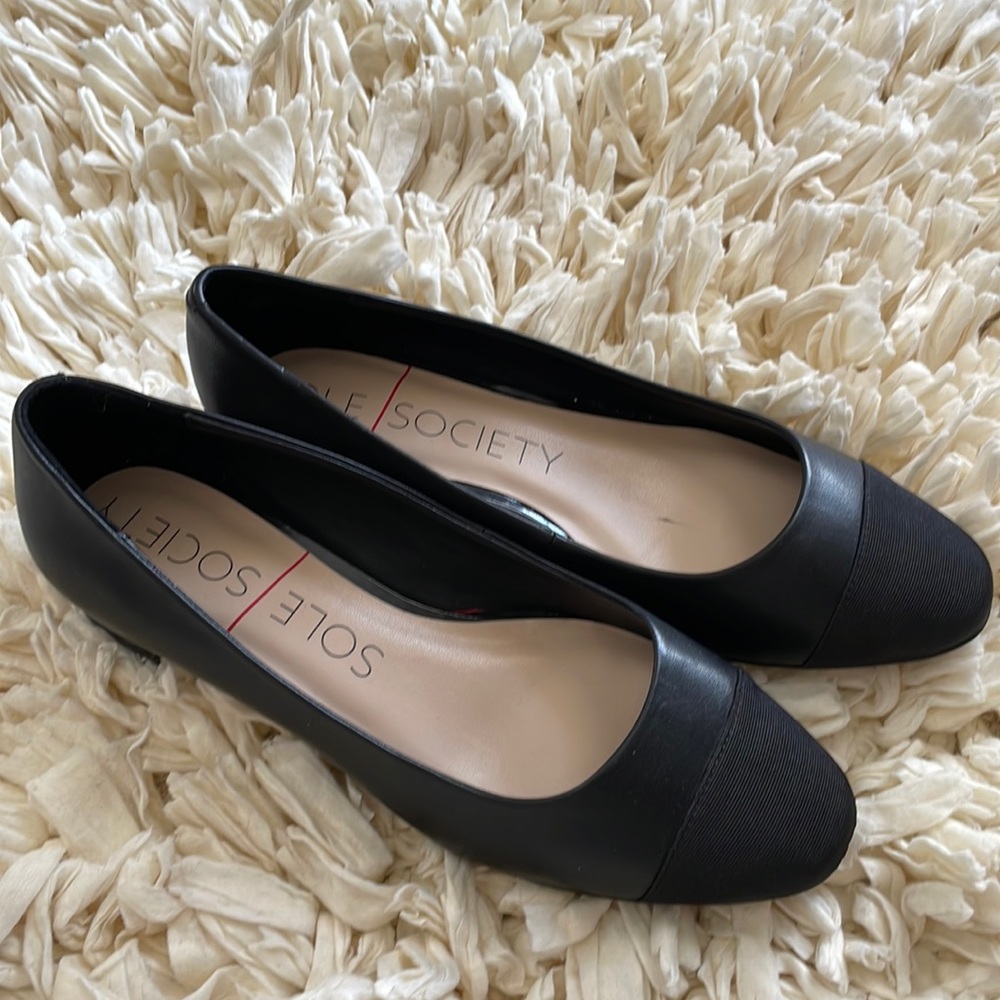 Sole society cap toe flats - Picture 9 of 9